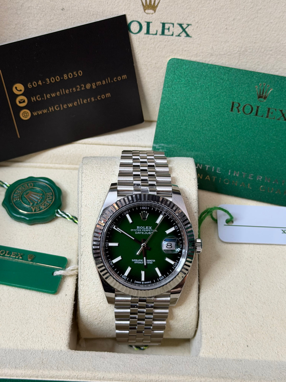 2026 126334 “Ombré Green” 41mm