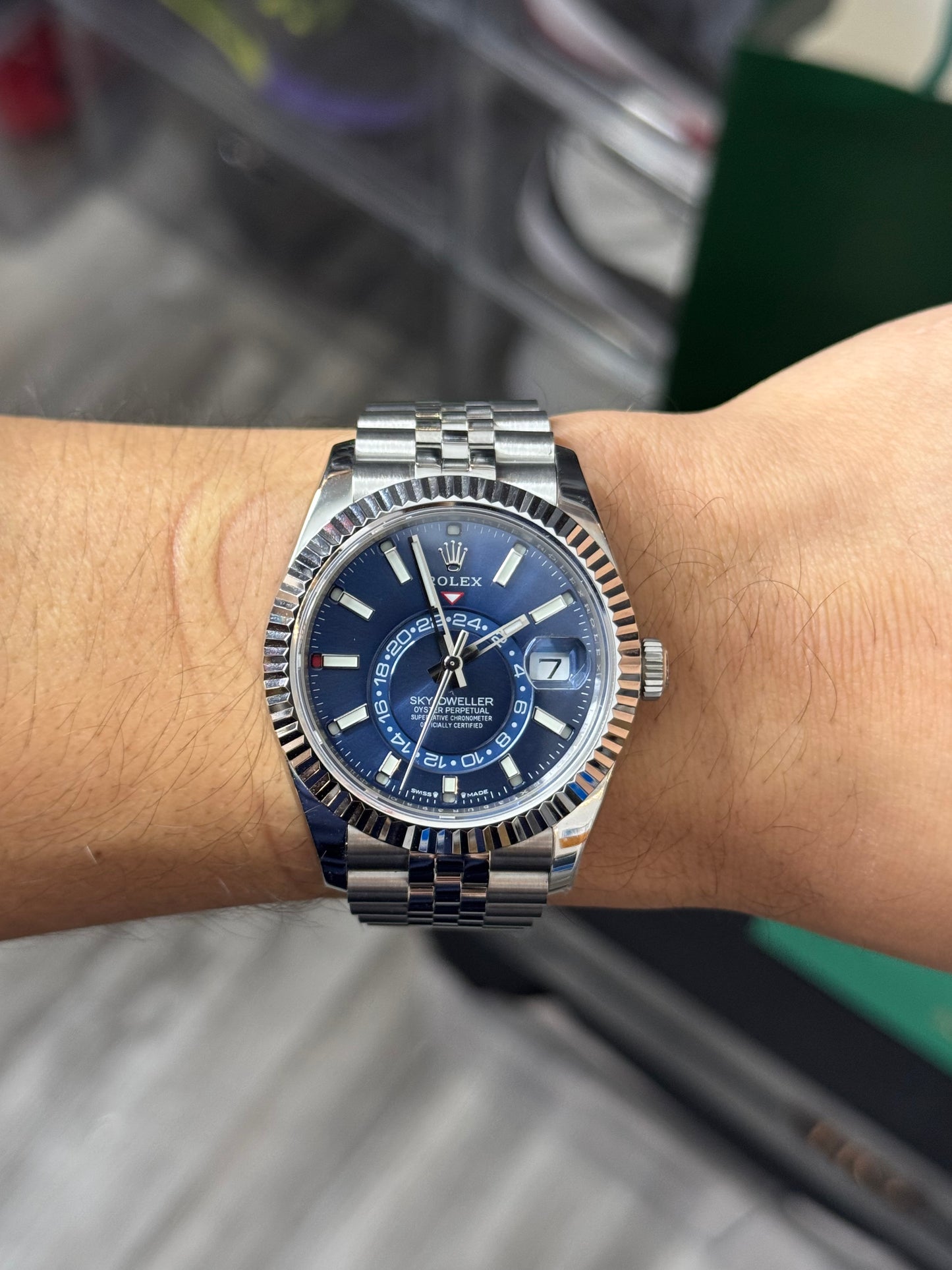 336934 “Blue” Skydweller Jubilee 42mm