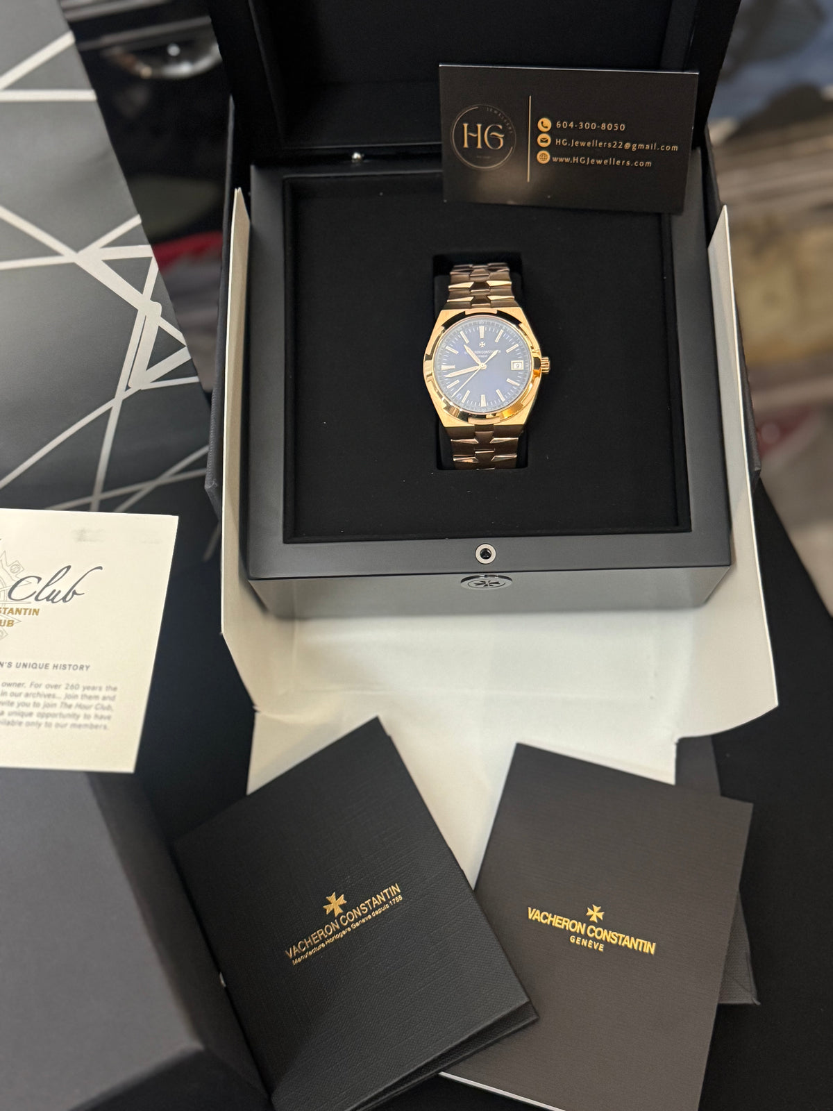 2025 4520v Pink Gold “Sunburst Blue” 41mm