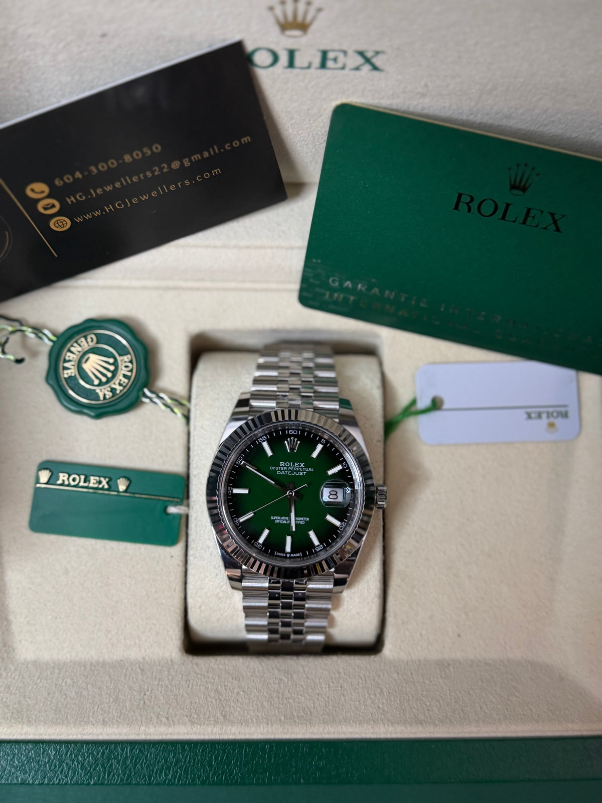 2026 126334 “Ombré Green” 41mm