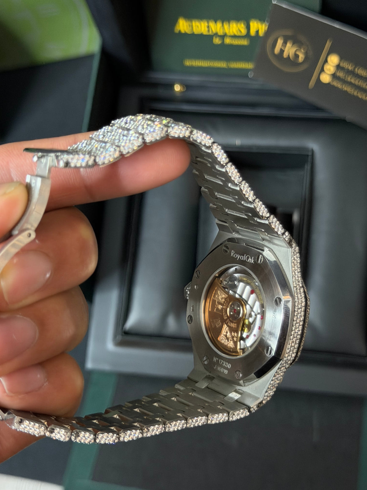 2018 15400ST “Honey comb setting” UAE dial 41mm