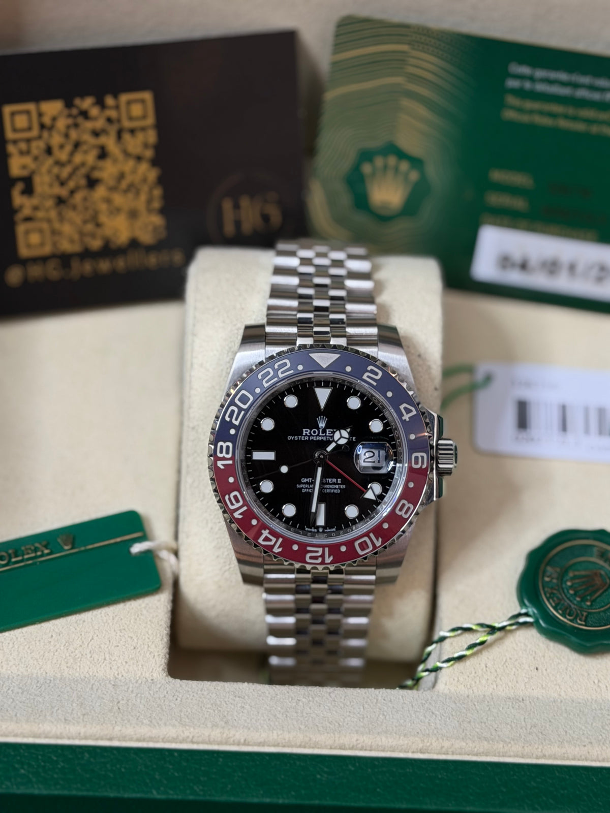 2025 126710BLNO “PEPSI” 40mm