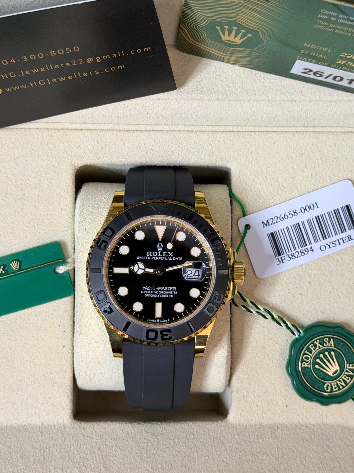 2026 226658 “Black” OysterFlex 42mm