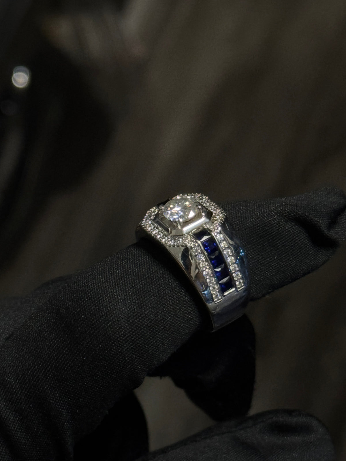 2 CTW “Solidarity September Sapphire” Ring