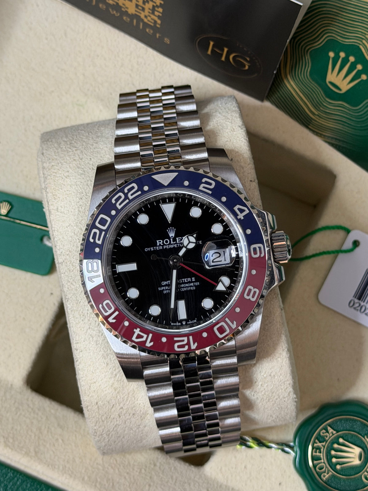 2025 126710BLNO “PEPSI” 40mm