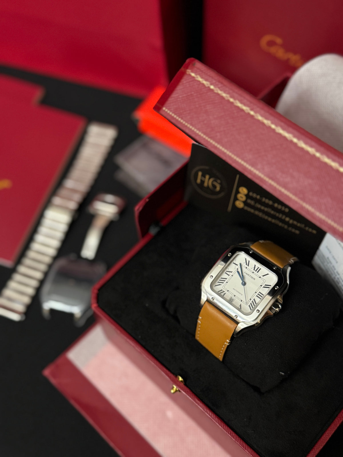 WSSA0018 Santos de Cartier 39mm
