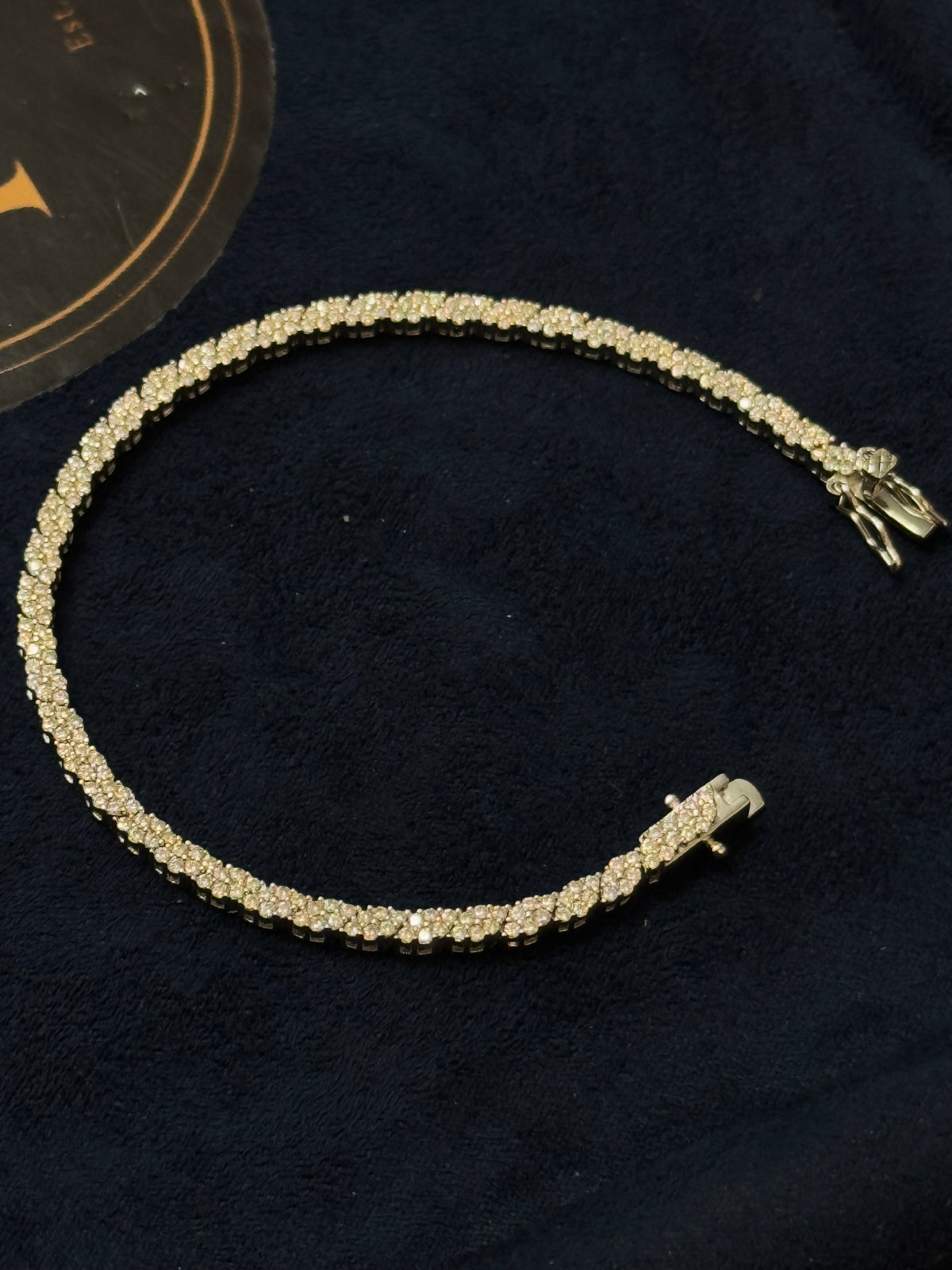 2.5CTW “Marquise Pave” Tennis Bracelet