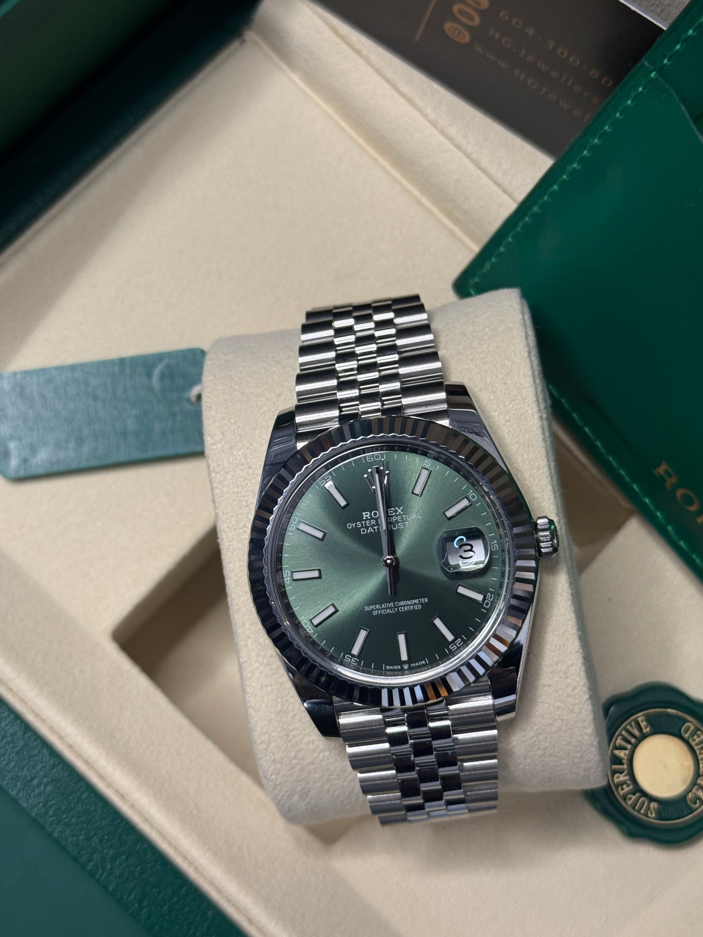 2026 126334 “green” 41mm