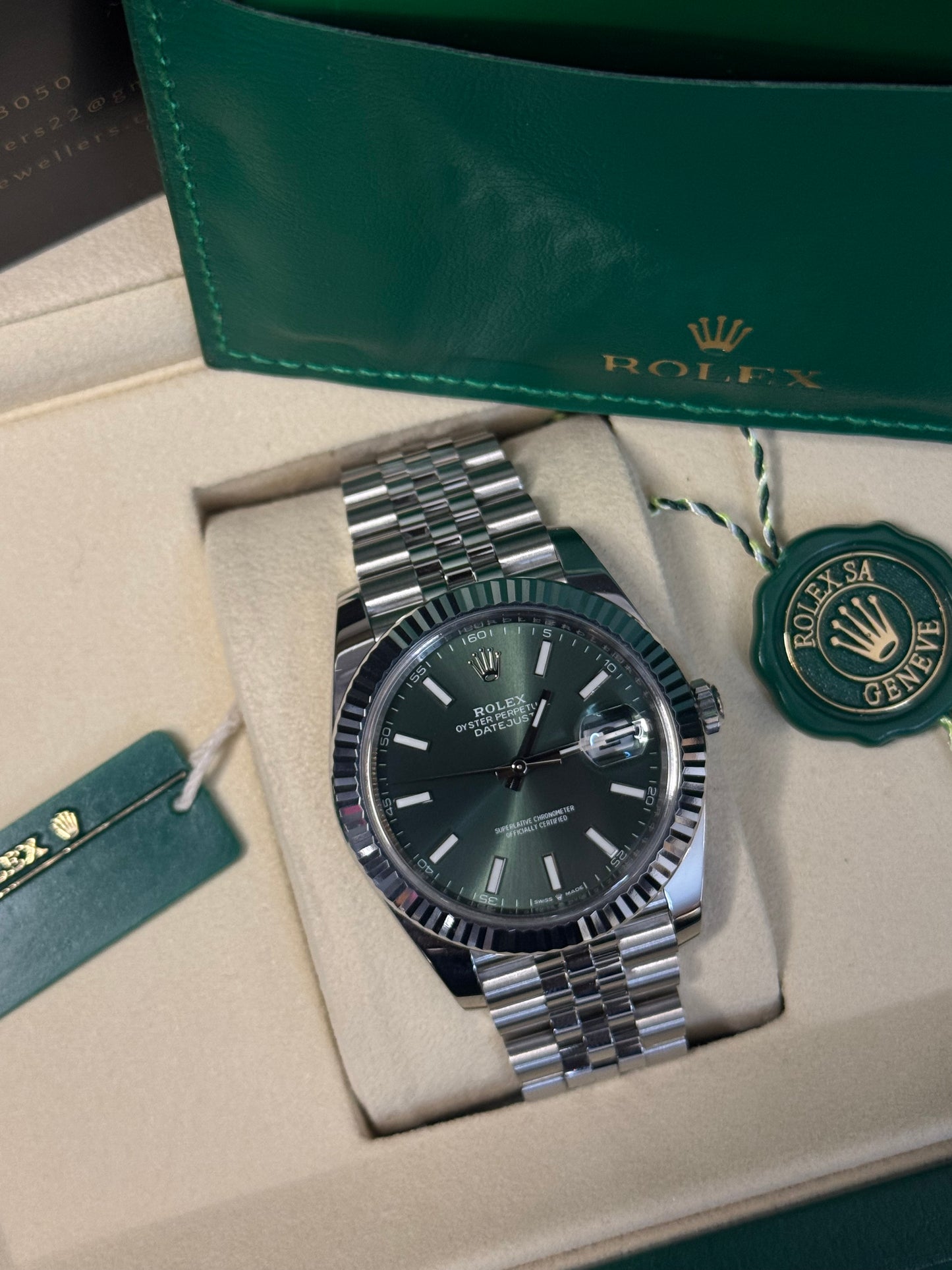 2026 126334 “green” 41mm