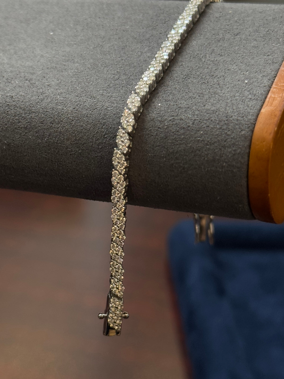 2.5CTW “Marquise Pave” Tennis Bracelet