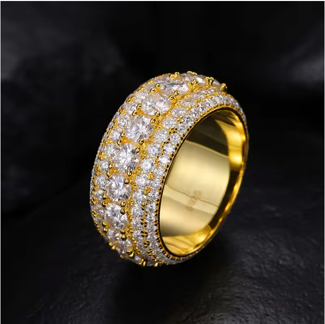 6.5CTW The "Mogul Ring" Rapper style