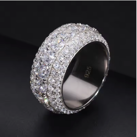 6.5CTW The "Mogul Ring" Rapper style